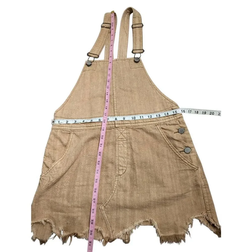 Free People overall jumper dress size 2